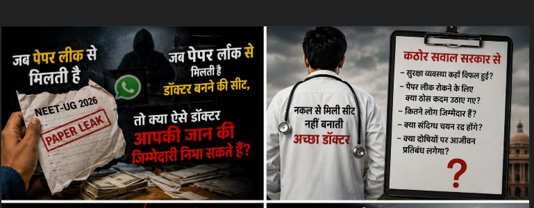 नकल से तैयार हो रही “सफ़ेद कोट