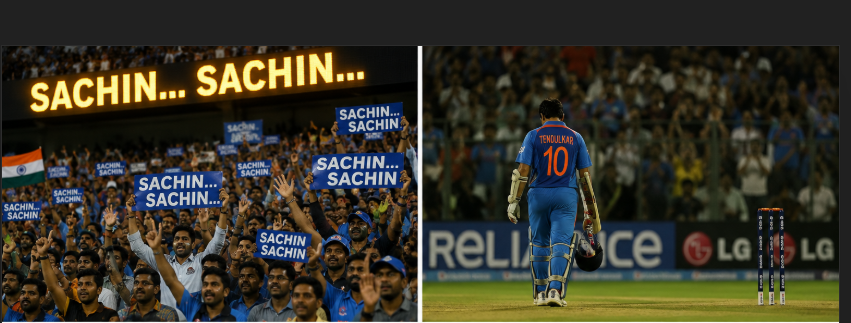 Cricket passion: Suryavanshi and Tendulkar unite
