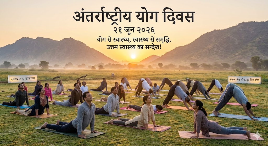 योग केवल शरीर को स्वस्थ रखने का माध्यम नहीं, बल्कि जीवन को अधिक सार्थक, संतुलित और आनंदमय बनाने की प्रक्रिया है।